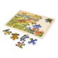 Продукт Melissa and Doug  - Дървен пъзел Динозаври в рамка  - 2 - BG Hlapeta